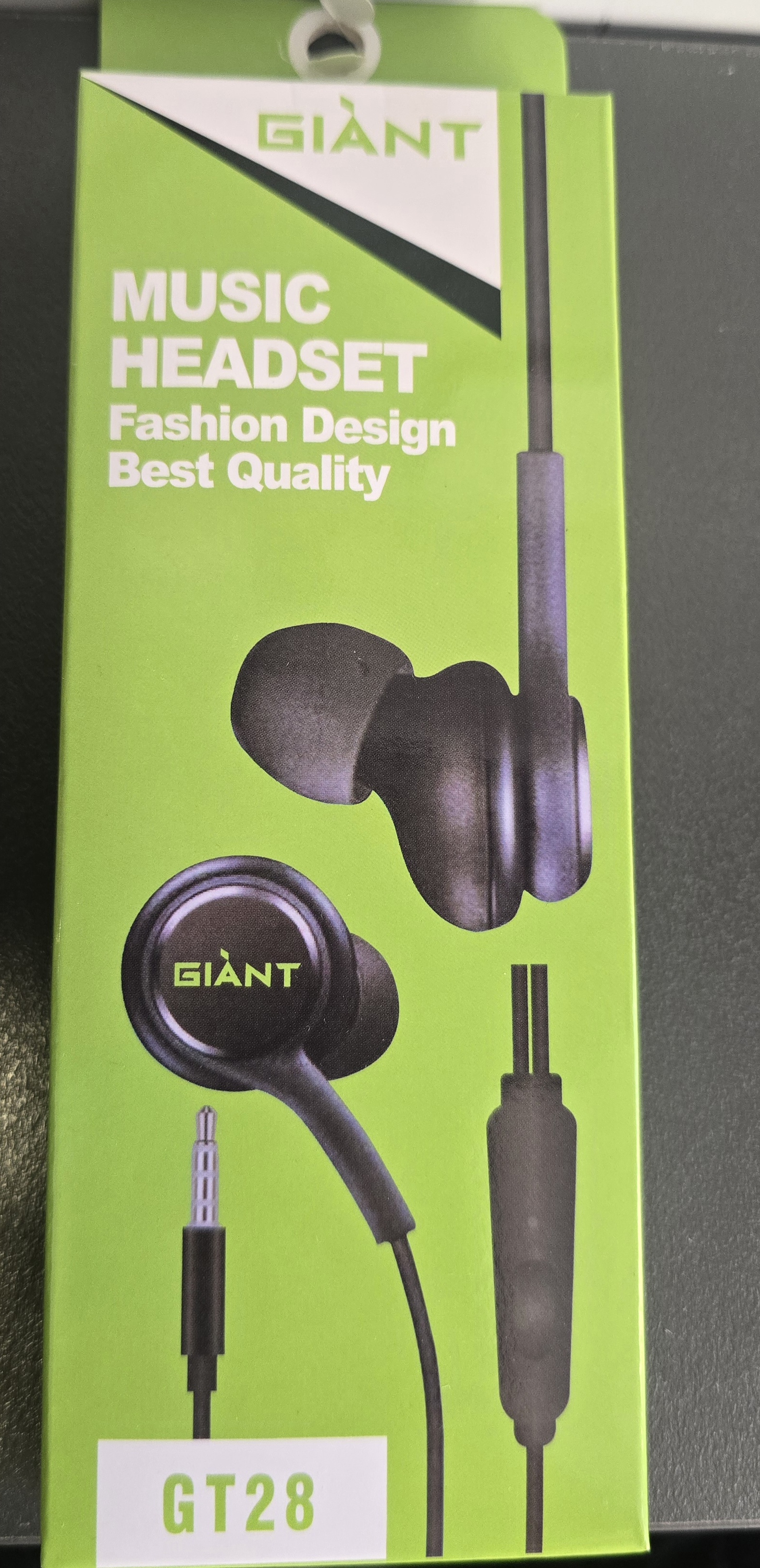 Earphone Giant Gt28