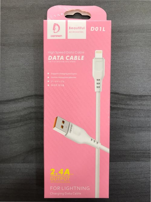 Data cable Denmen Usb lightning