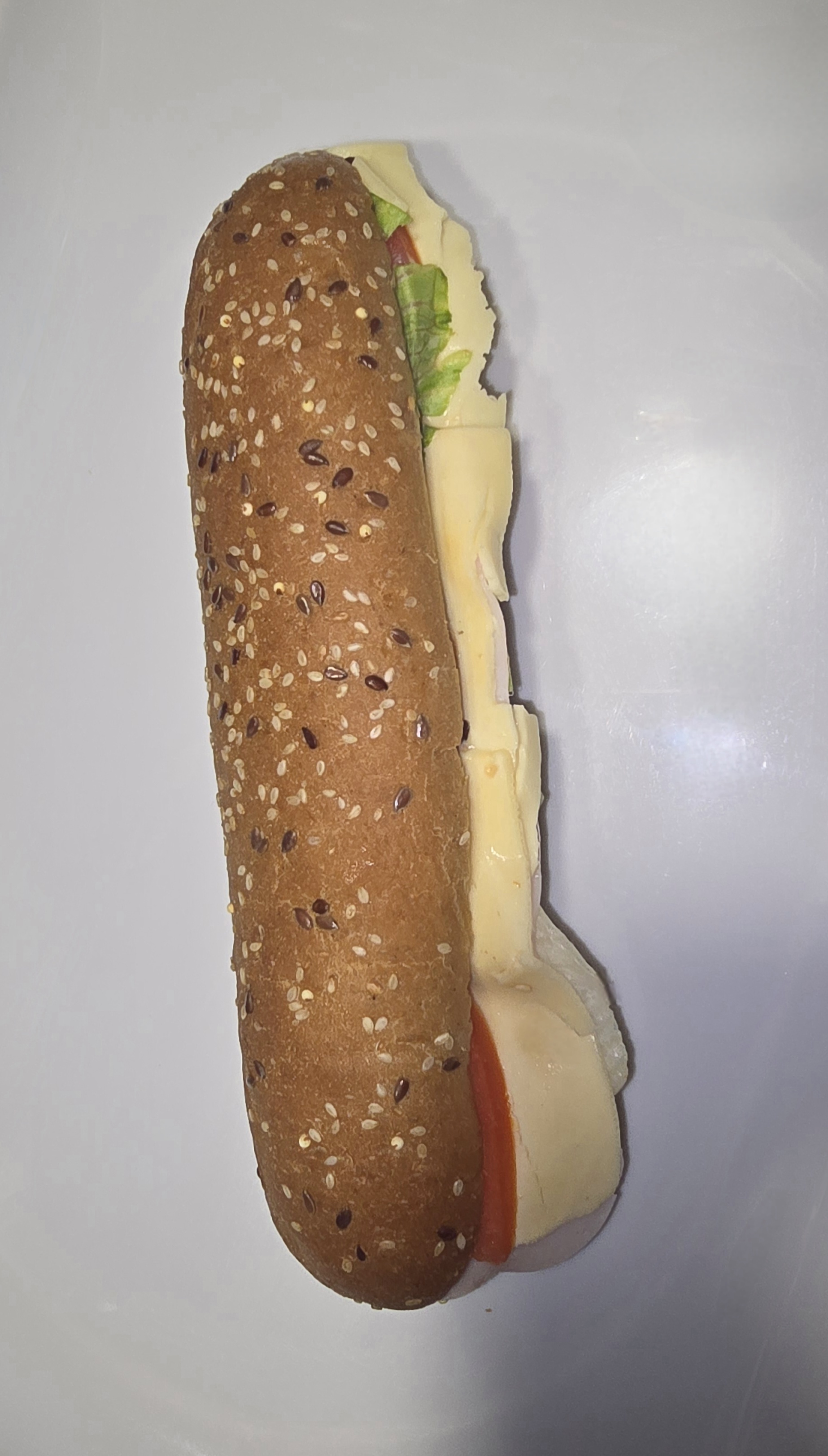 Turkey and Cheese (524 Cal)