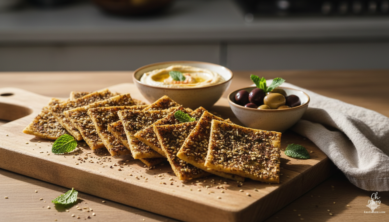 Zaatar Crackers