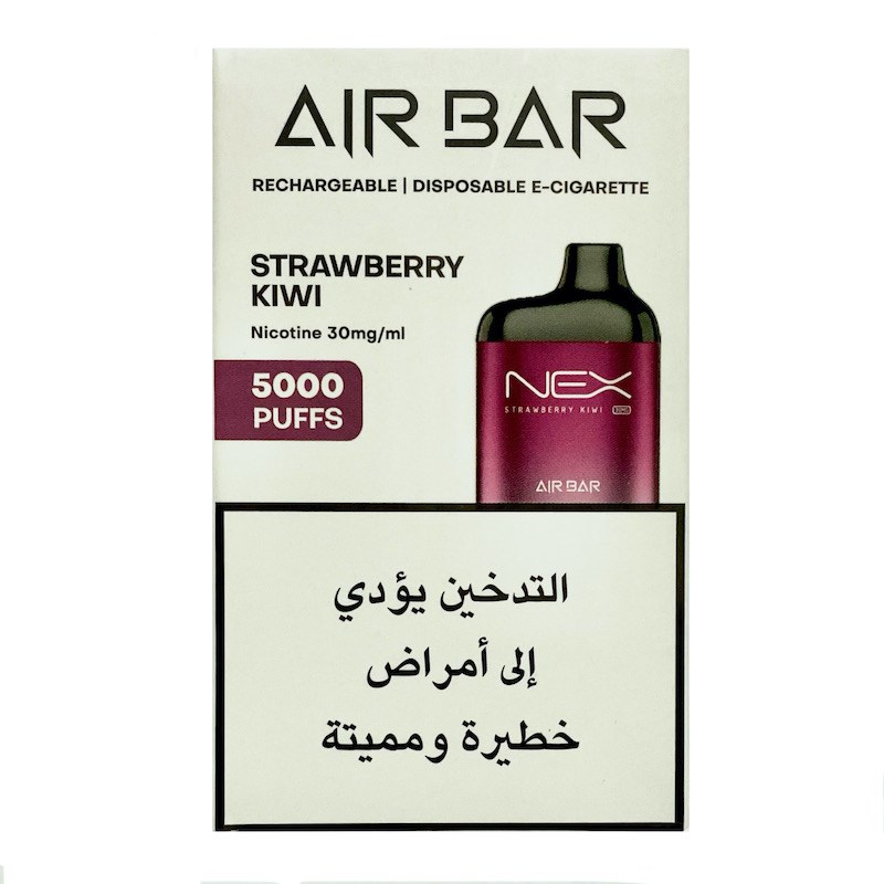 Air bar 5000 strawberry kiwi